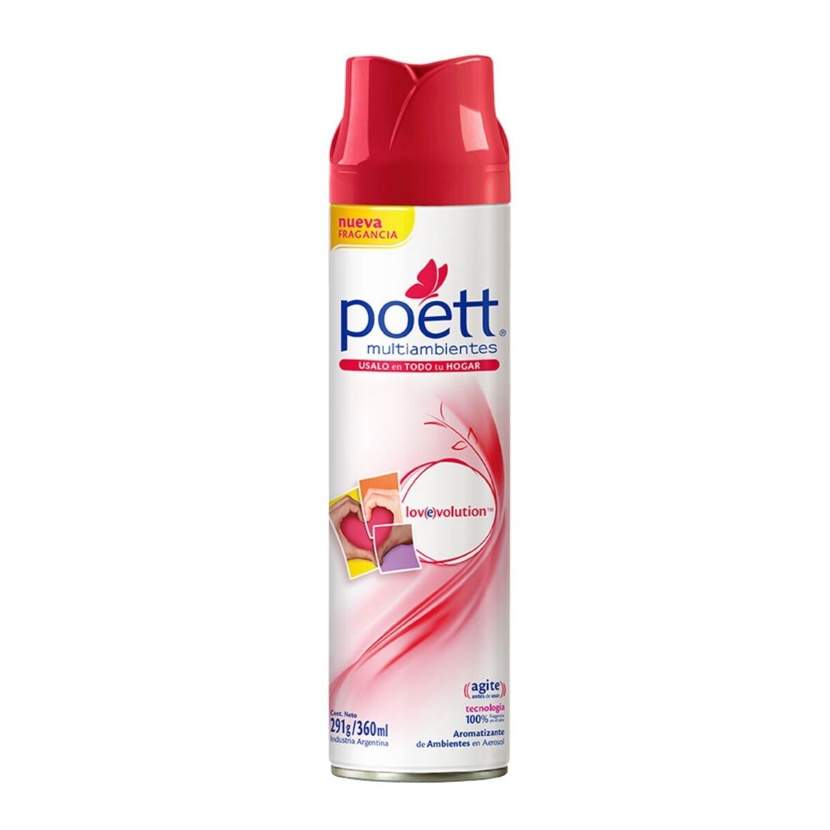 Desodorante de Ambiente Poett Aerosol - Love Revolution 