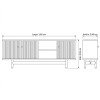MUEBLE TV Z01 RIPADO(CD) Unica