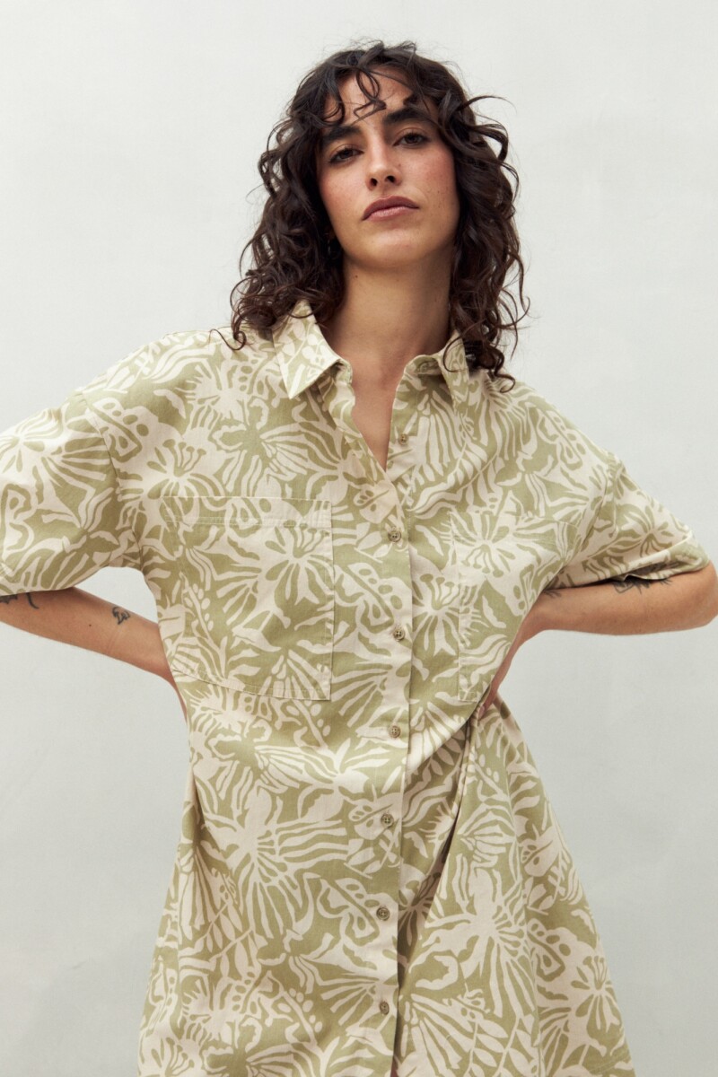 VESTIDO SHIRU Verde