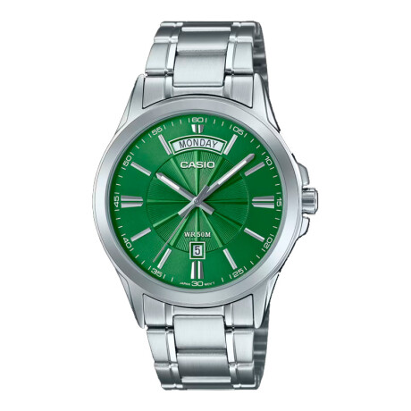 Reloj Casio para Hombre con malla de Acero Inoxidable MTP-1381D 3AVDF