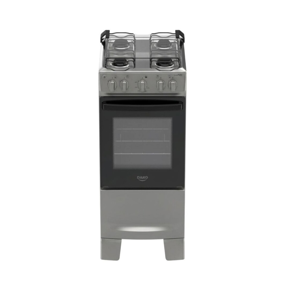 Cocina Dako Amazonas 4 Hornallas 2220 - Gris 