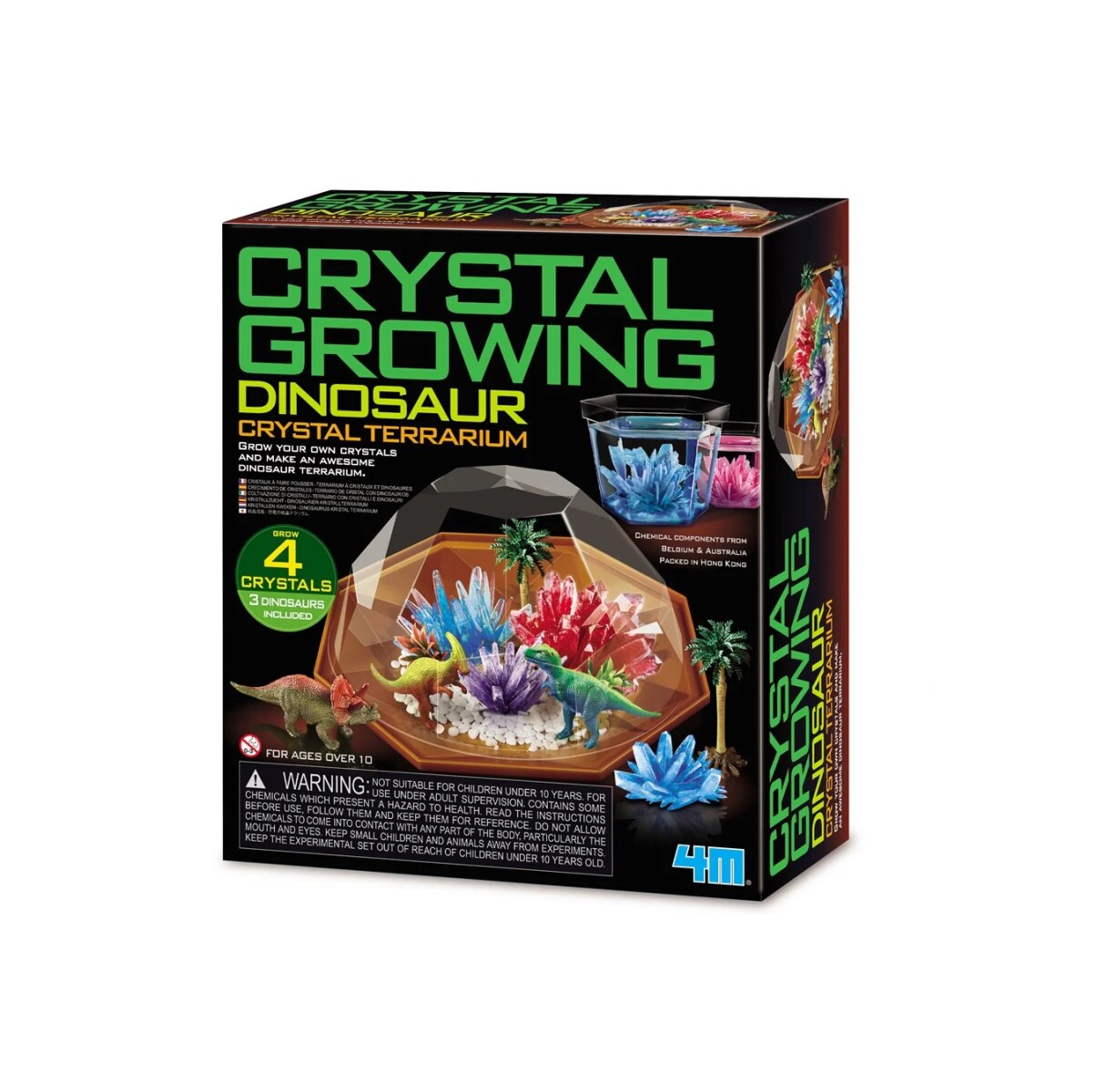 Dino Crystal – Experimento de Cristales 