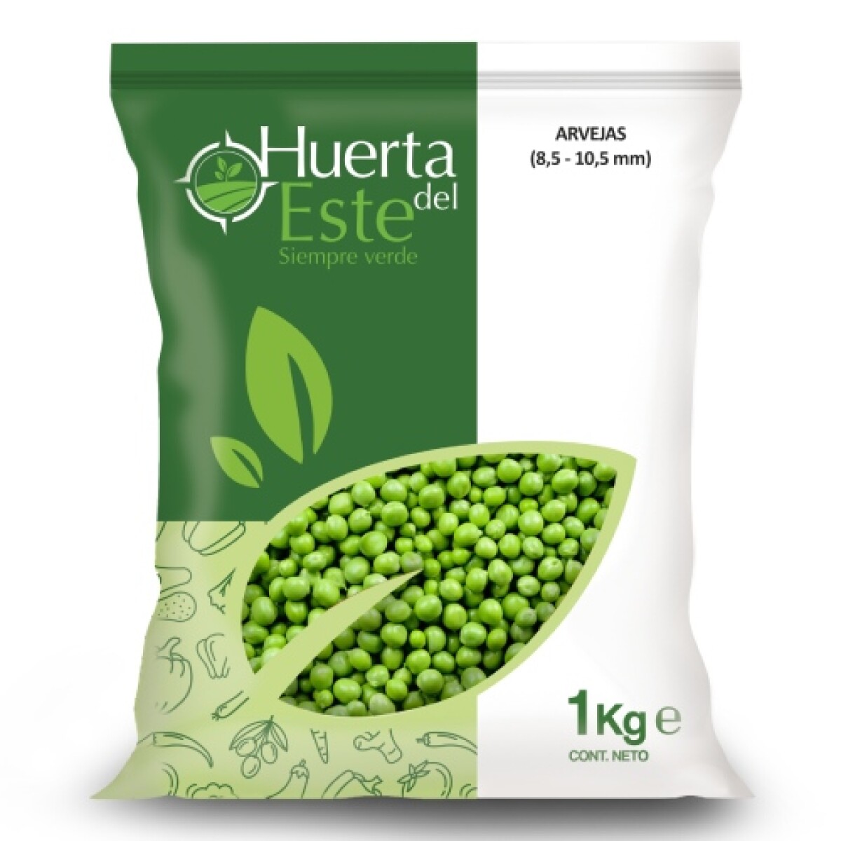Arvejas Huerta del Este 1Kg 