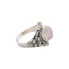 Anillo Oval-Plata 925-Piedra Cuarzo rosa-AN3946 conpiedra