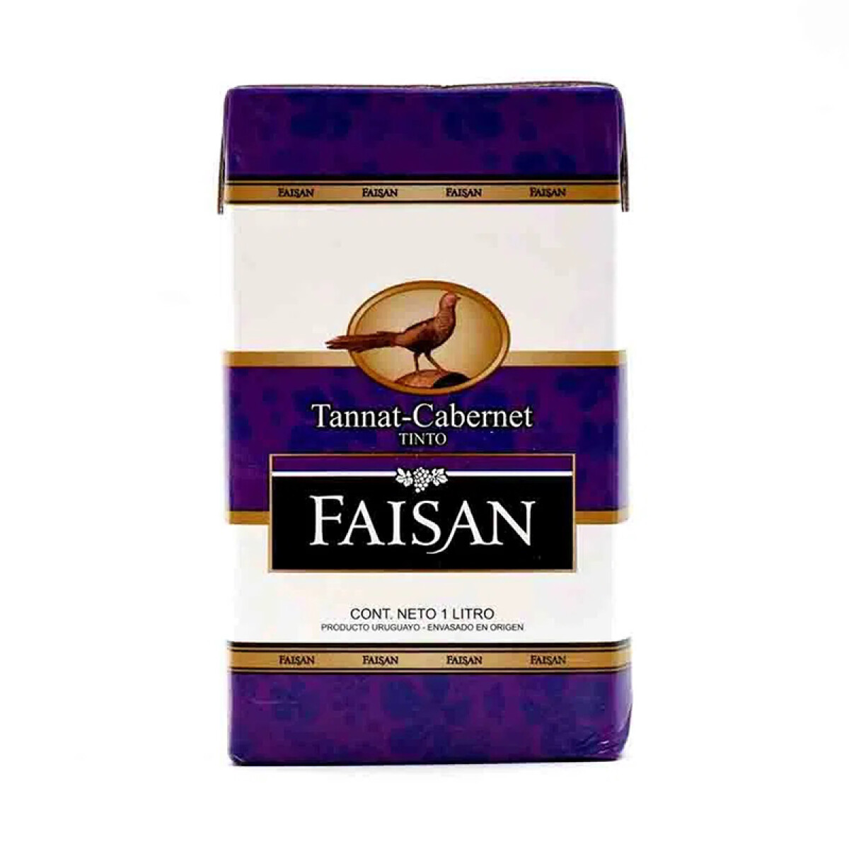 Vino FAISAN 1L - Tinto tannat cabernet 