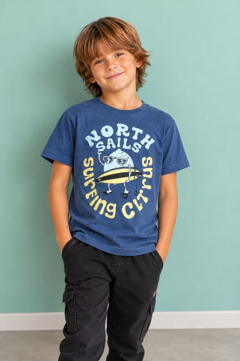 T-SHIRT N. SAILS 1511 M. C citrus - JEANS 