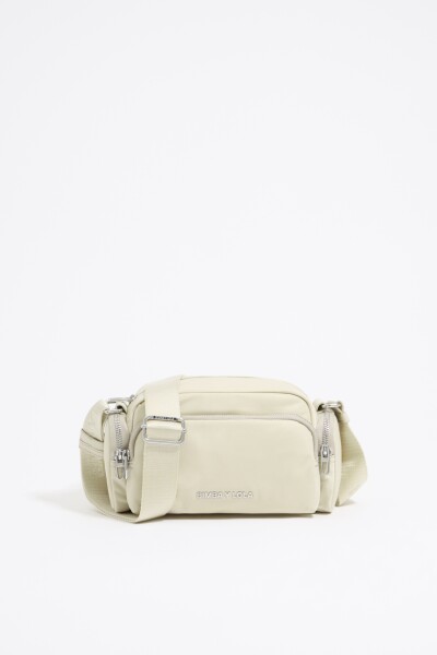 BOLSO BANDOLERA PEQUEÑO NYLON Blanco