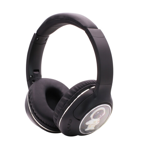 Auriculares Vincha Bluetooth AK-67 Spaceman NEGRO