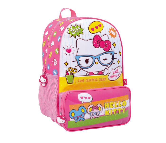 Mochila Hello Kitty Rosa/Blanco/Fucsia