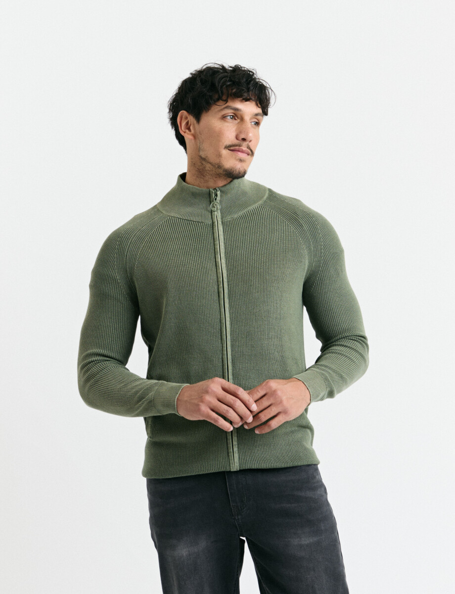 470658 CARDIGAN HARRY Verde