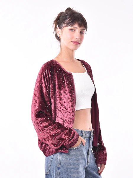 CAMPERA CHEER CEREZA