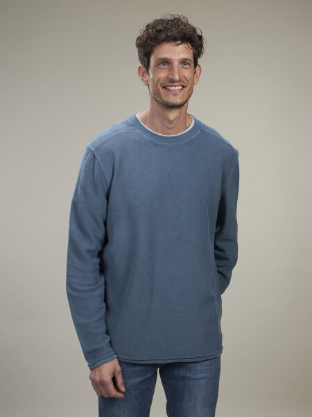 FLEECE FAWARIS AZUL PIEDRA