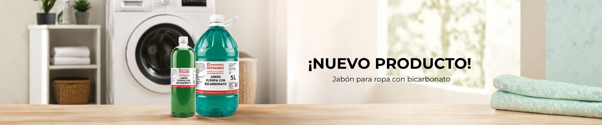 NUEVO JABÓN CON BICARBONATO