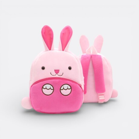Mochila Preescolar Animales - Conejito Pink