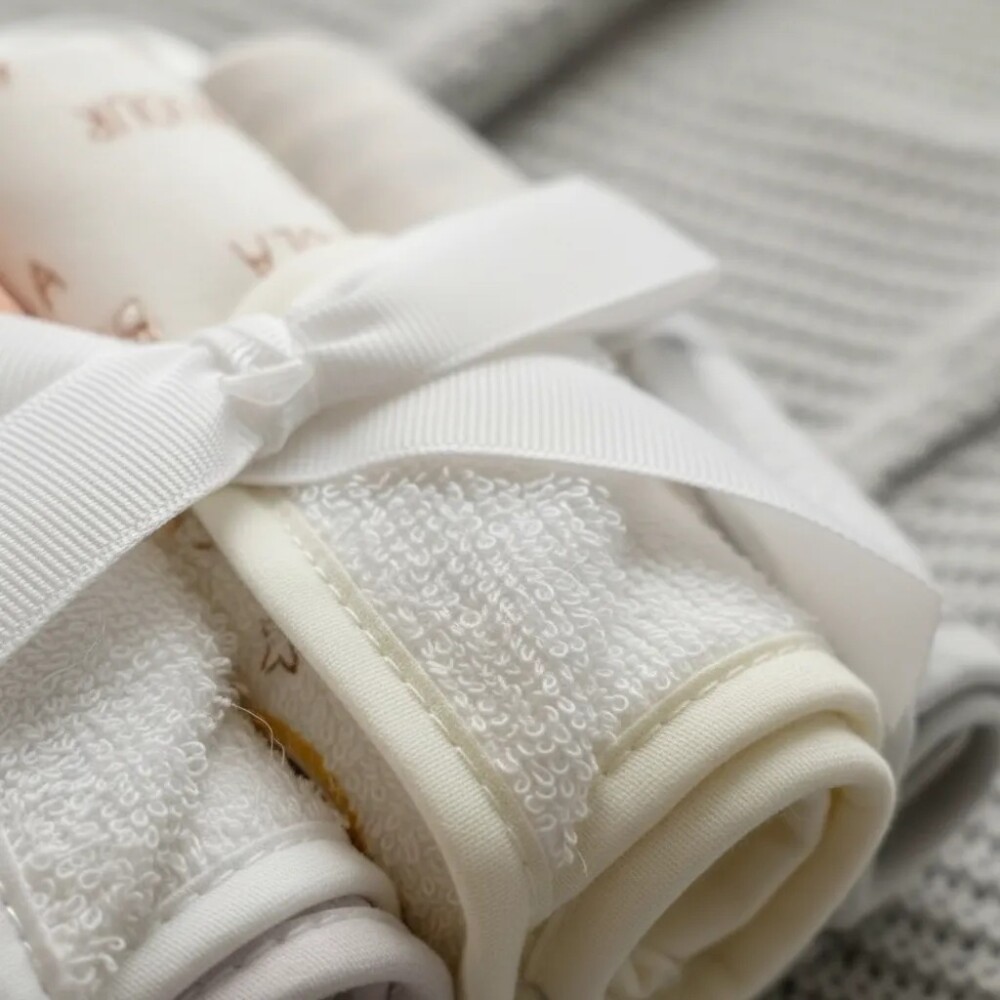 Babitas SNUGLE pack x4 toalla rosa