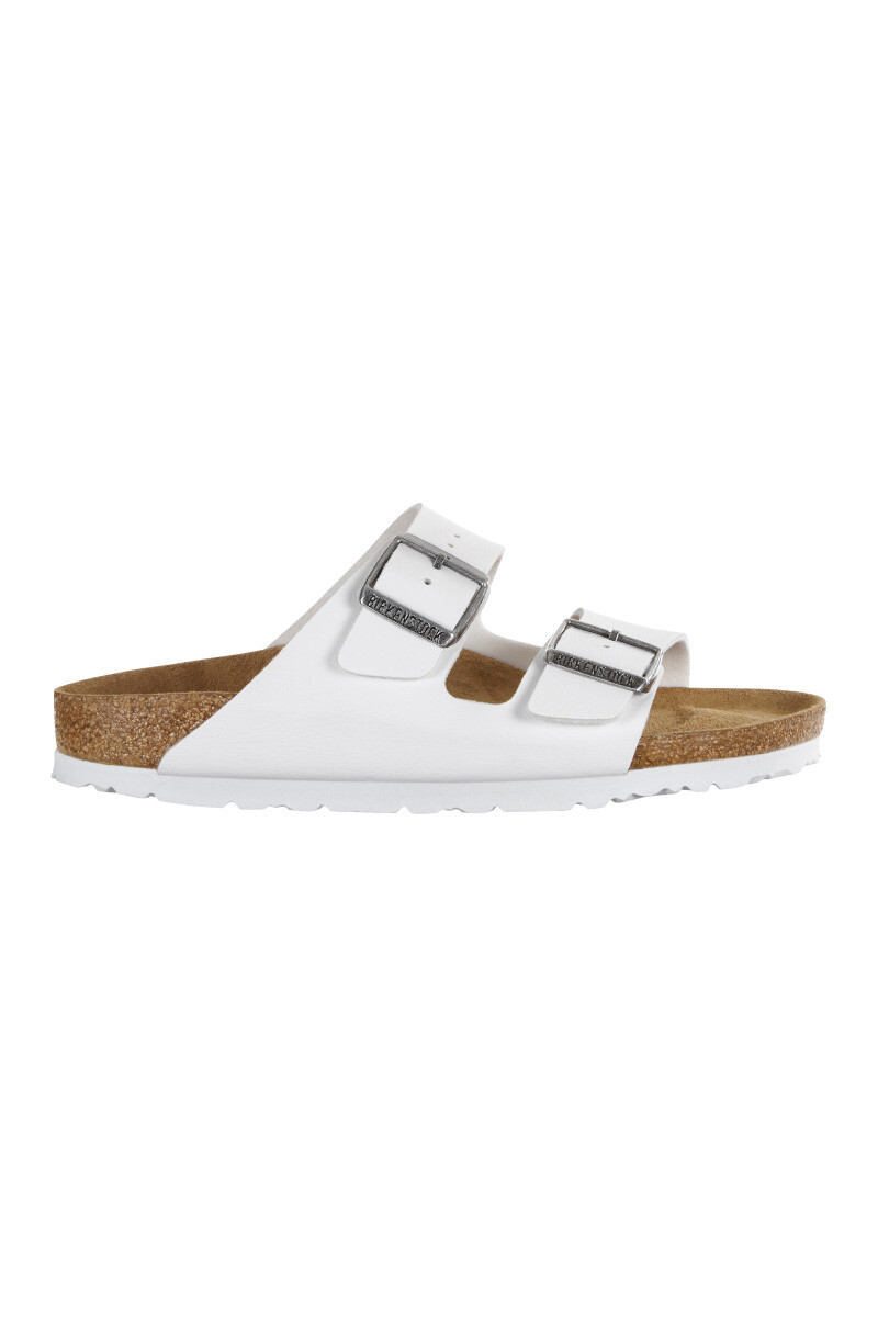 Sandalia Arizona Birko-flor - Regular White