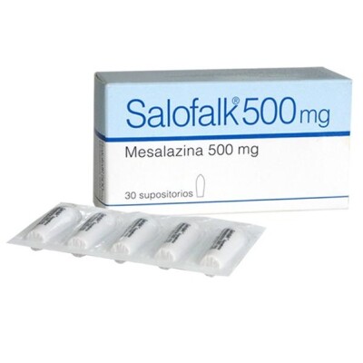 Salofalk 500 Mg. 30 Supositorios Salofalk 500 Mg. 30 Supositorios