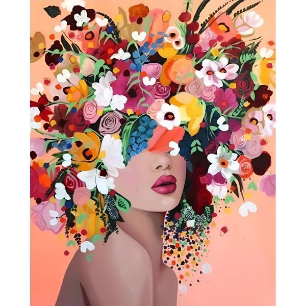 KIT DIAMANTE 5D Varios Diseños Diamant Art Atrix ® Variante Diseño Flores