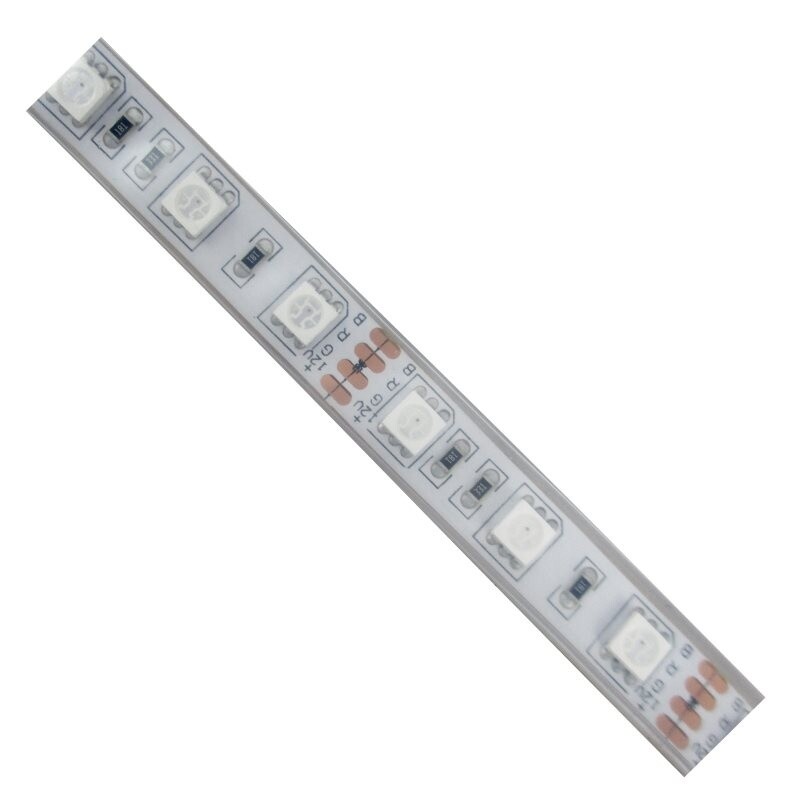 CINTA LED RGB 5050 60L/M 12V 14.4W/M IP66 ROLLO DE 5 MTS CINTA LED RGB 5050 60L/M 12V 14.4W/M IP66 ROLLO DE 5 MTS