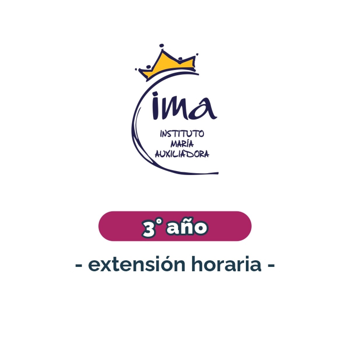 Lista de materiales - Primaria 3° - Extensión horaria IMA 
