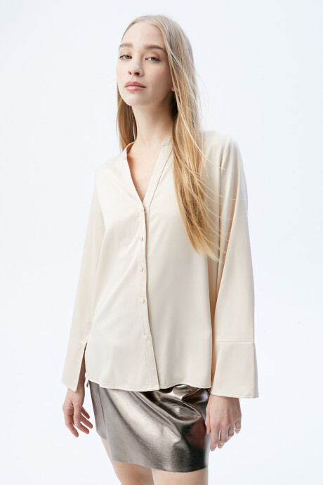 Camisa Hugo Beige