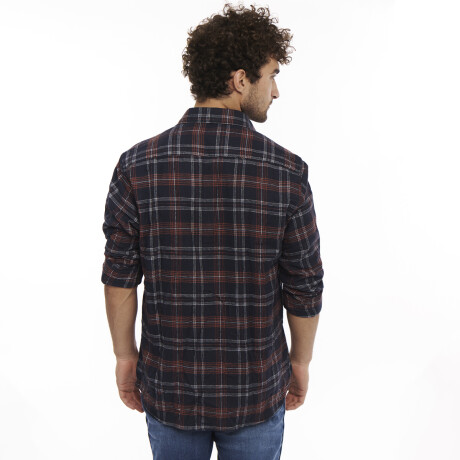 Camisa Wrangler de Hombre - FLANNEL SHIRT - WLS102UR ELD