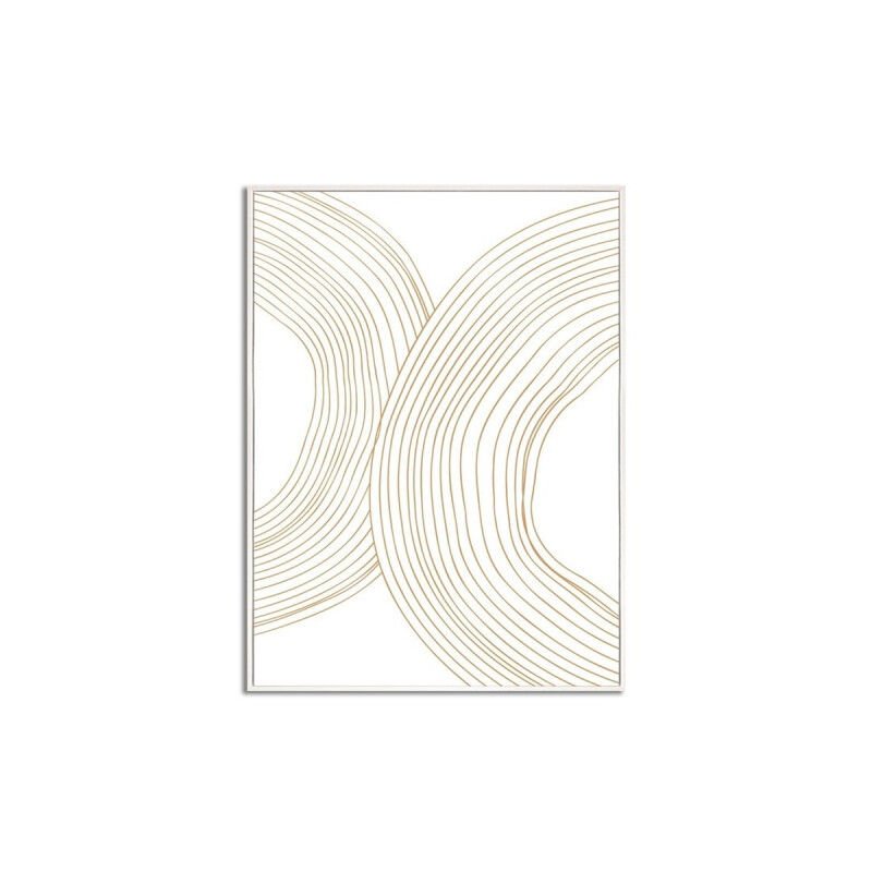 CUADRO CANVAS 30x40cm MARCO FIGURAS BEIGE 3 CUADRO CANVAS 30x40cm MARCO FIGURAS BEIGE 3