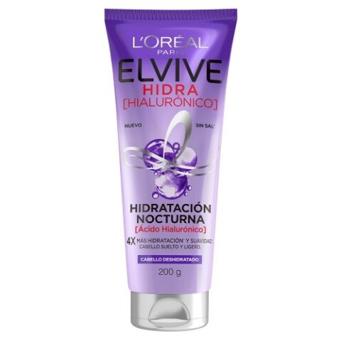 Elvive hidra hialurónico hidratación nocturna 200 g Elvive hidra hialurónico hidratación nocturna 200 g