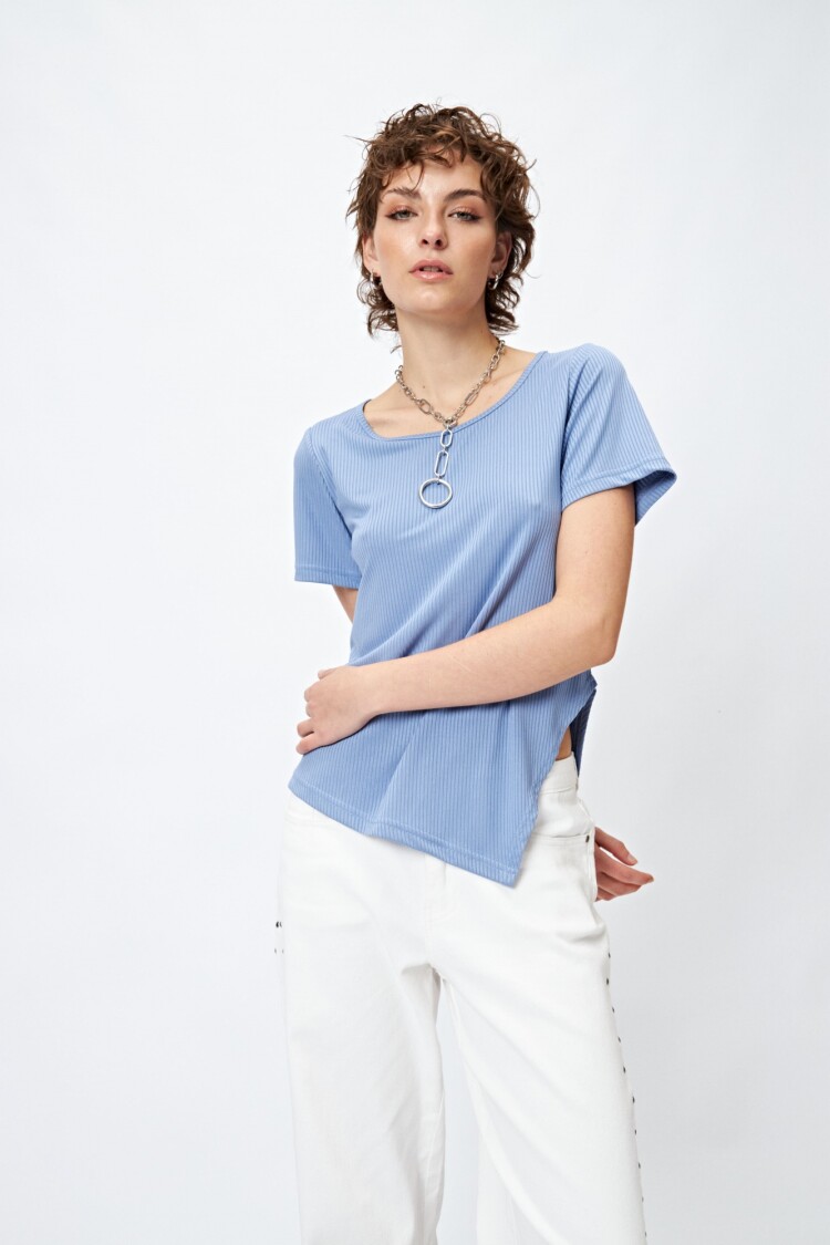 TOP LILET Azul Lavado