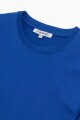 Remera básica m/l AZUL