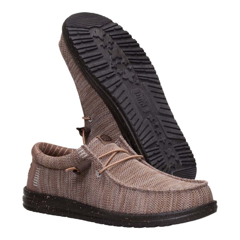 Wally Stretch Sox - Hombre Deep Taupe/mole Brown