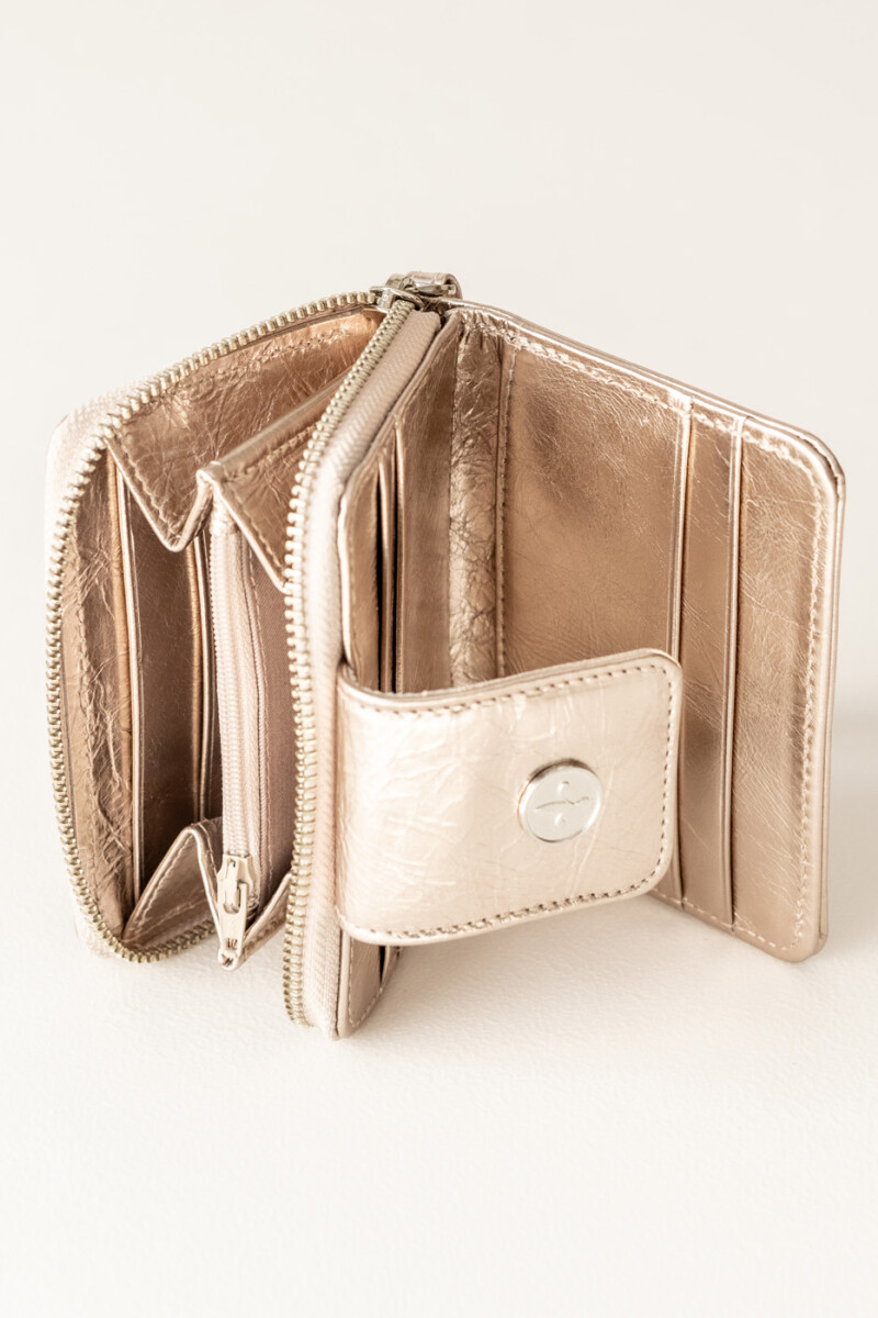 Billetera rocco Champagne
