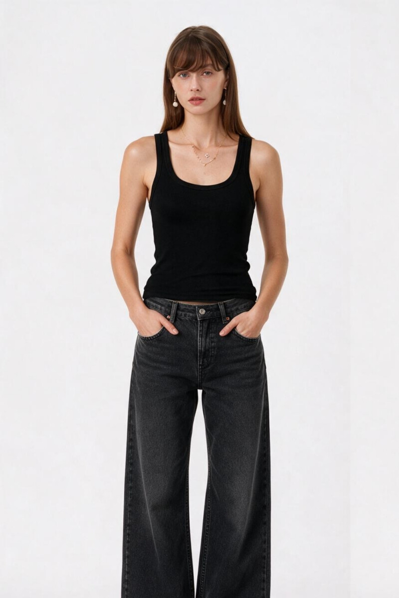 Musculosa Malisa - Negro 