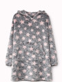 PIJAMA HOODIE ANA GRIS CLARO