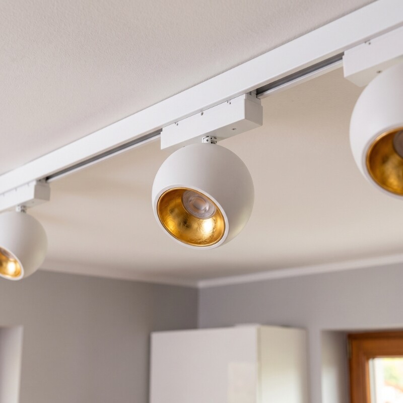 ARTEFACTO DECORATIVO LED CIRCULAR PARA RIEL MAGNETICO Colgante LED Circular para Riel Magnético G2 6W Blanco