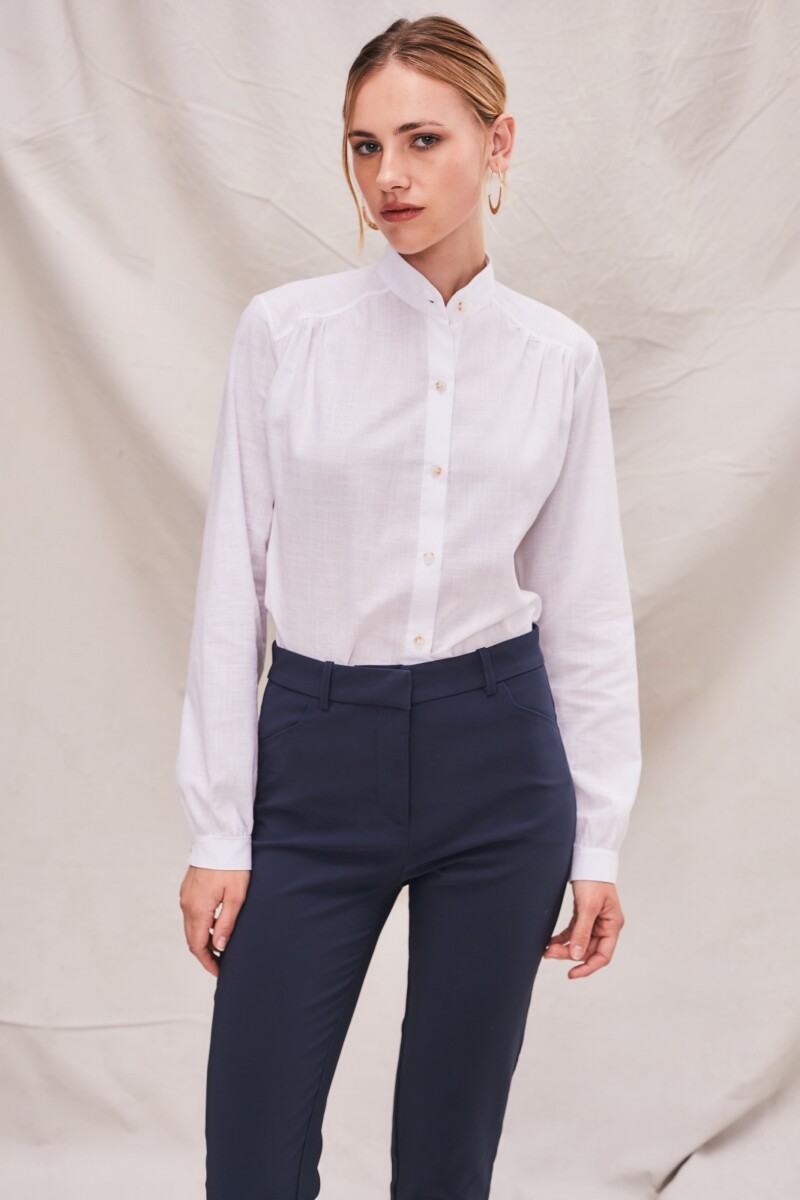 Blusa Algodón Blanco
