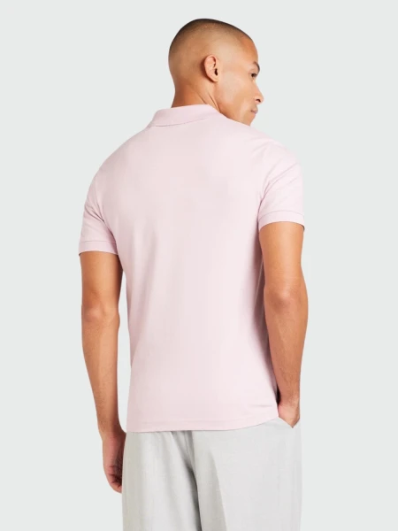 BOSS - Remera Polo Slim Fit en Piqué Algodón Púrpura