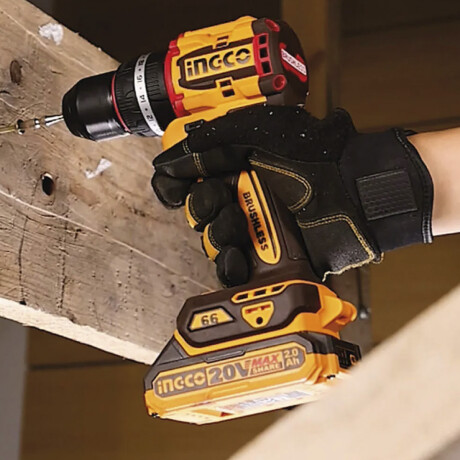 Taladro Atornillador Percutor Brushless Ingco CIDLI206681 Taladro Atornillador Percutor Brushless Ingco CIDLI206681