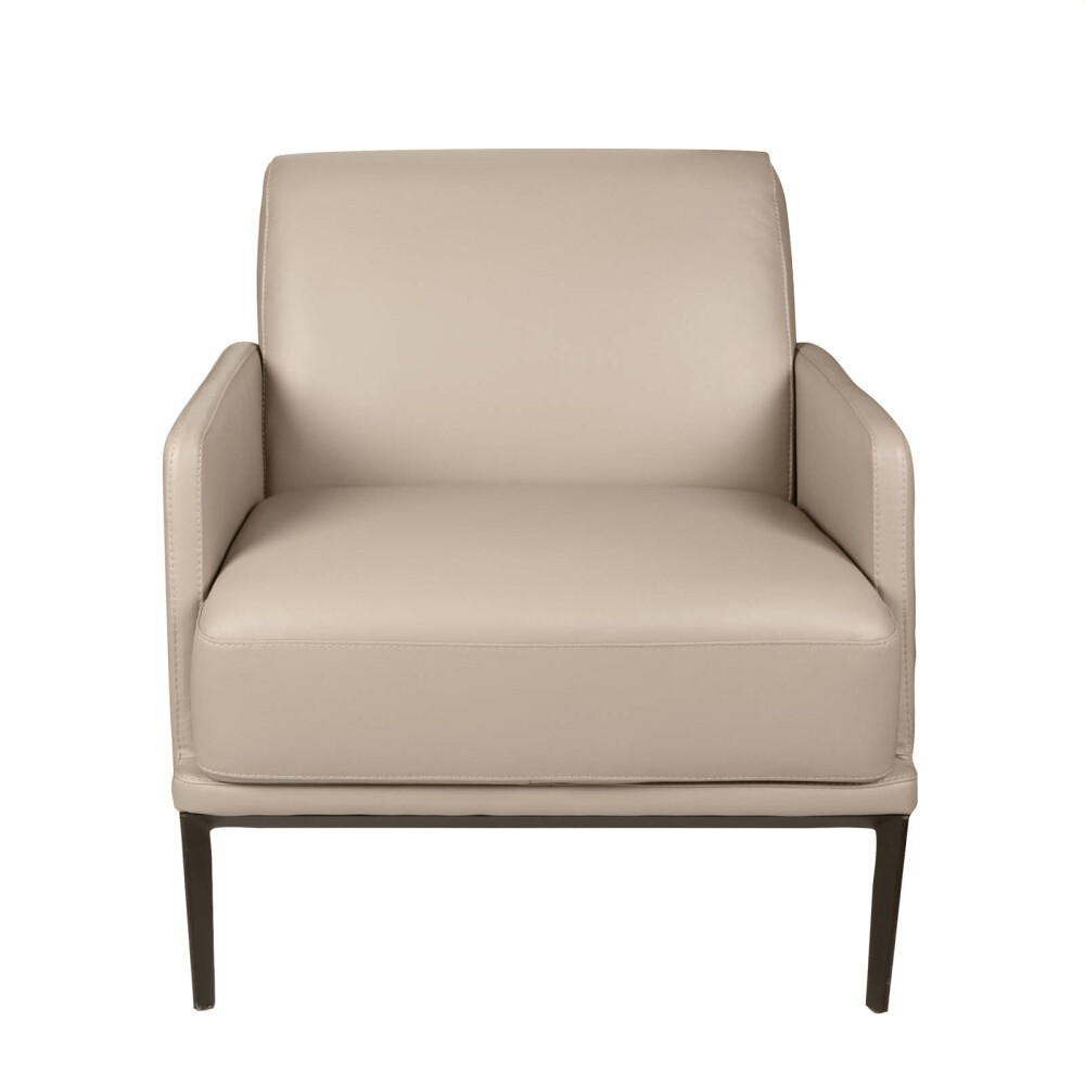 BUTACA 1 CUERPO CUERO-100-NATURAL MARRON SKY CAPUCCIN