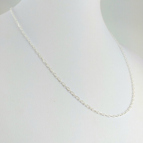 Cadena de Plata 925 Modelo Forcet Italiana Espesor 0.50 mm