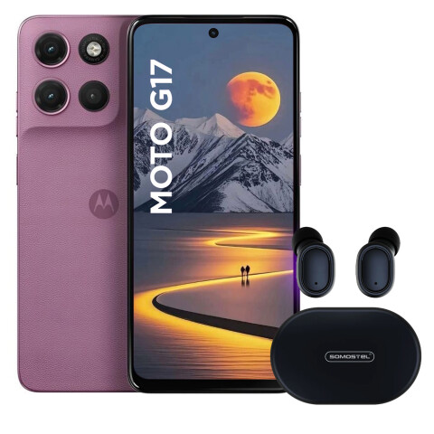 Motorola G17 4gb + 8gb Ram 256gb 4g + Regalo ROSA