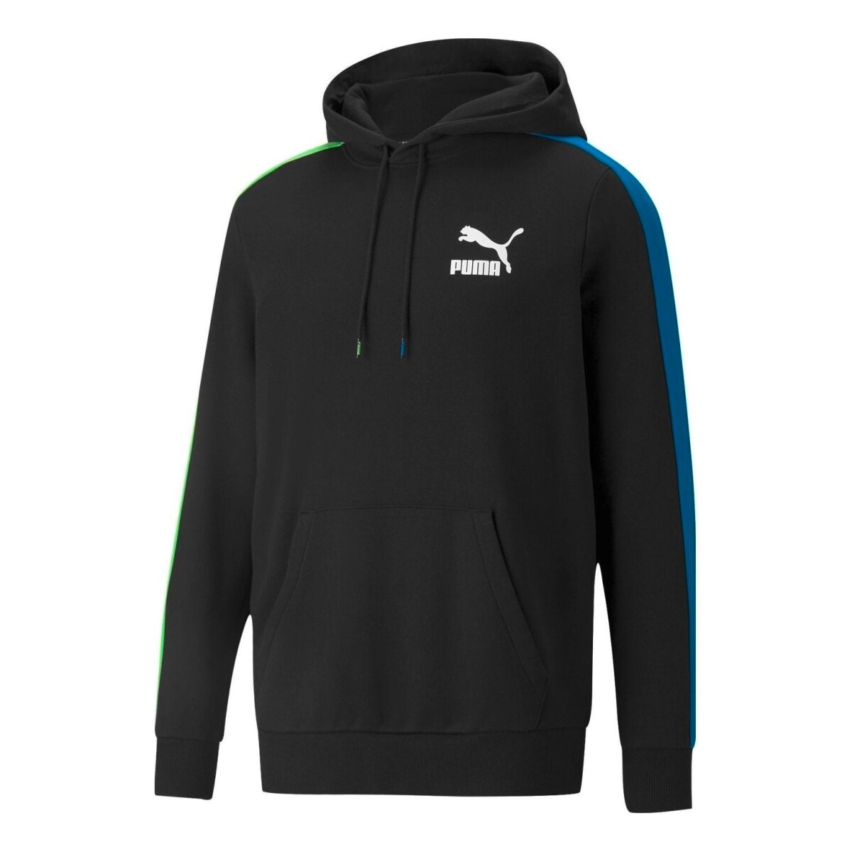 Abrigo Puma Iconic Hoodie de Hombre - Negro 