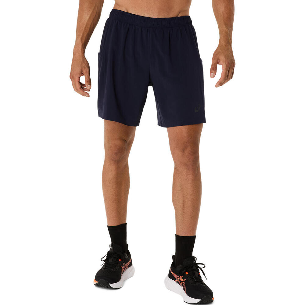 2 In 1 Woven 7In Short - Hombre Midnight