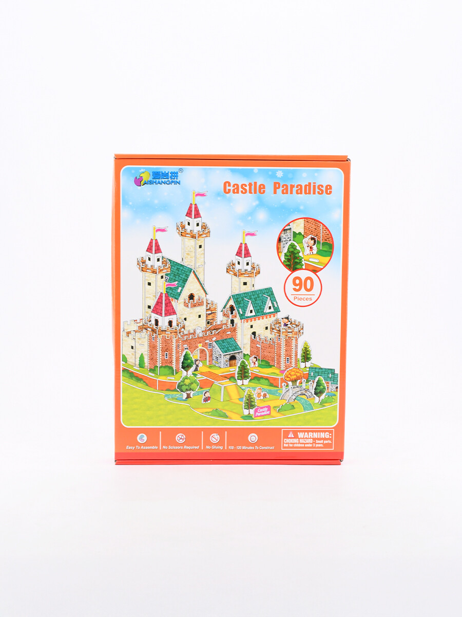 PUZZLE 3D 90 PIEZAS - MULTICOLOR 