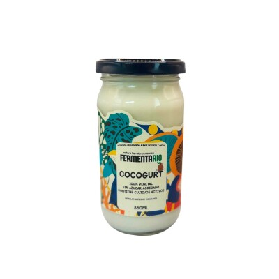 Cocogurt natural 350ml Fermentario Cocogurt Nat 350ml Fermentario