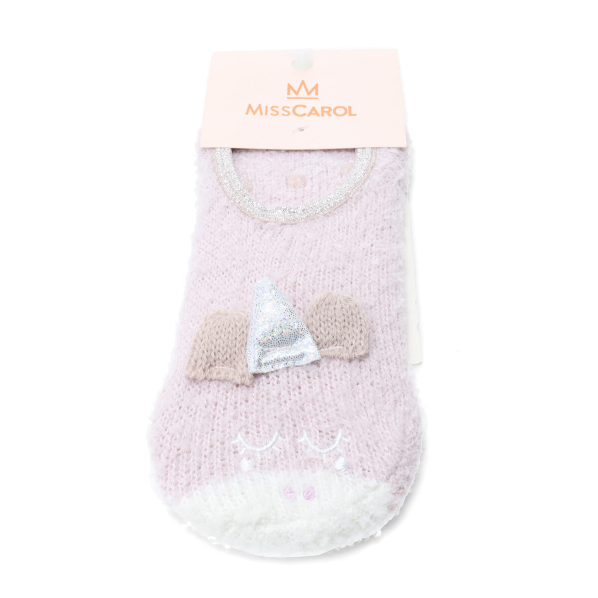 Medias Miss Carol Media Chenille unicornio MissCarol - Rosa 