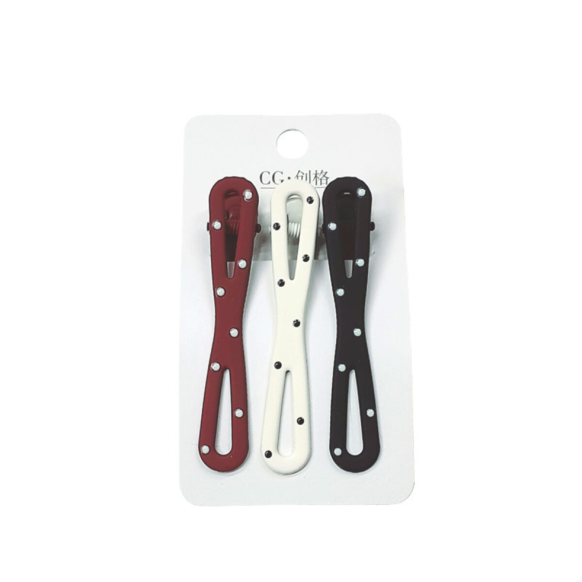 Broche pinzas x3 puntos 8cm - Broche Pinzas X3 Puntos 8cm 