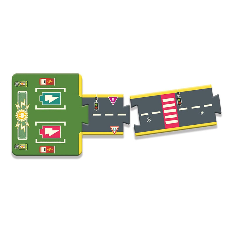 Puzzle 26 piezas Crazy Motors Giant City Circuit Djeco Puzzle 26 piezas Crazy Motors Giant City Circuit Djeco
