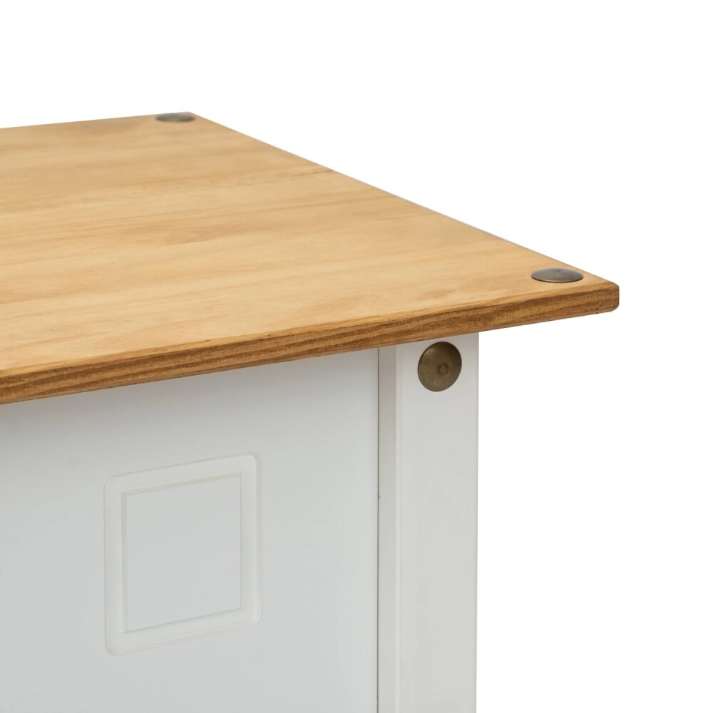 Mesa de Centro - Linea Mexicana - 100x60cm Blanco