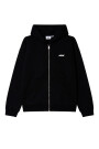 GAZE EXTRA HEAVY ZIP HOOD Negro
